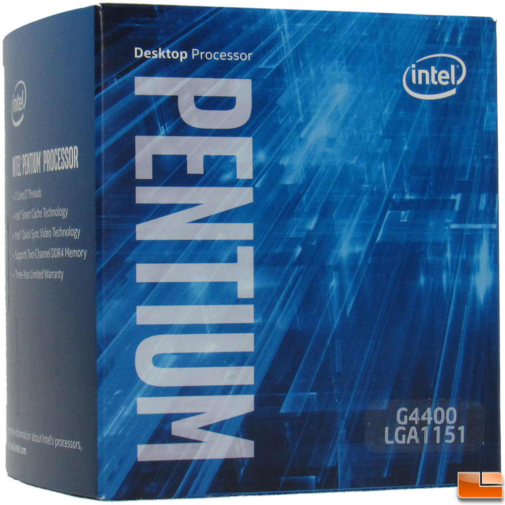 PENTIUM G4400 CPU